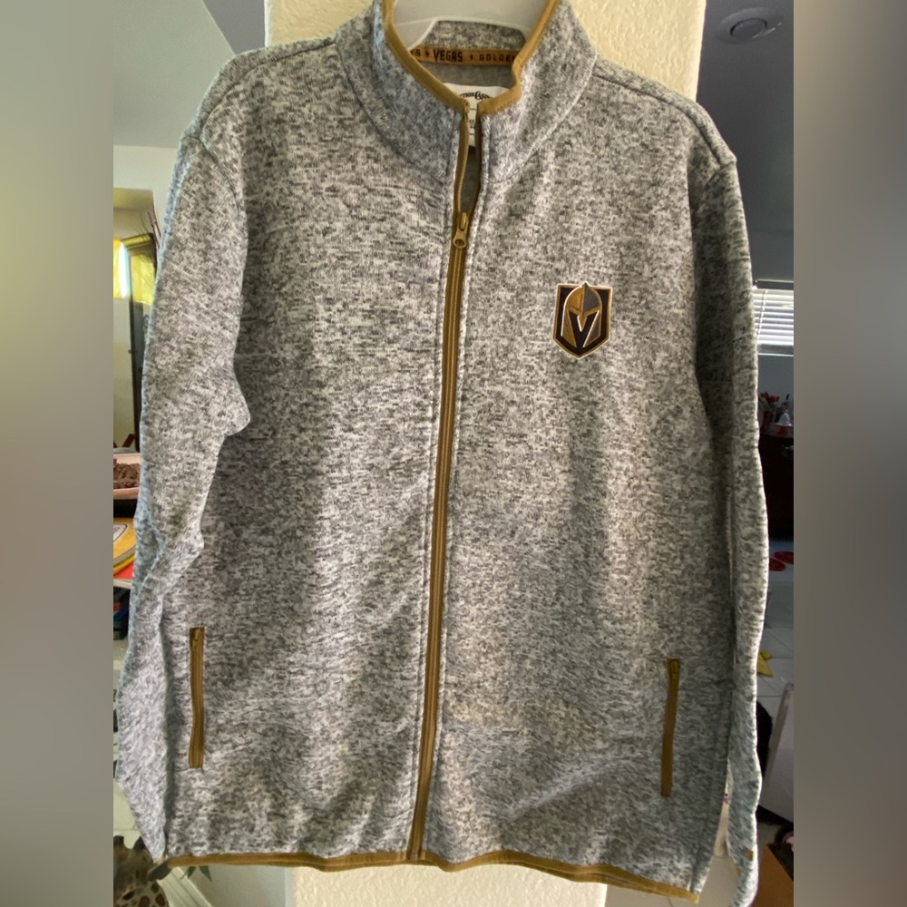 VGK : Brand New , No Tags , Size Large fleece full zip sweater